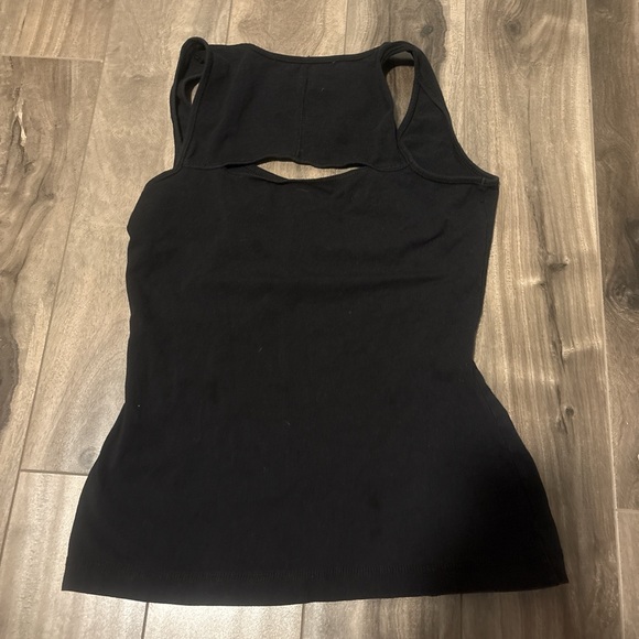 Black Women's Armani Tank Top - Picture 3 of 4